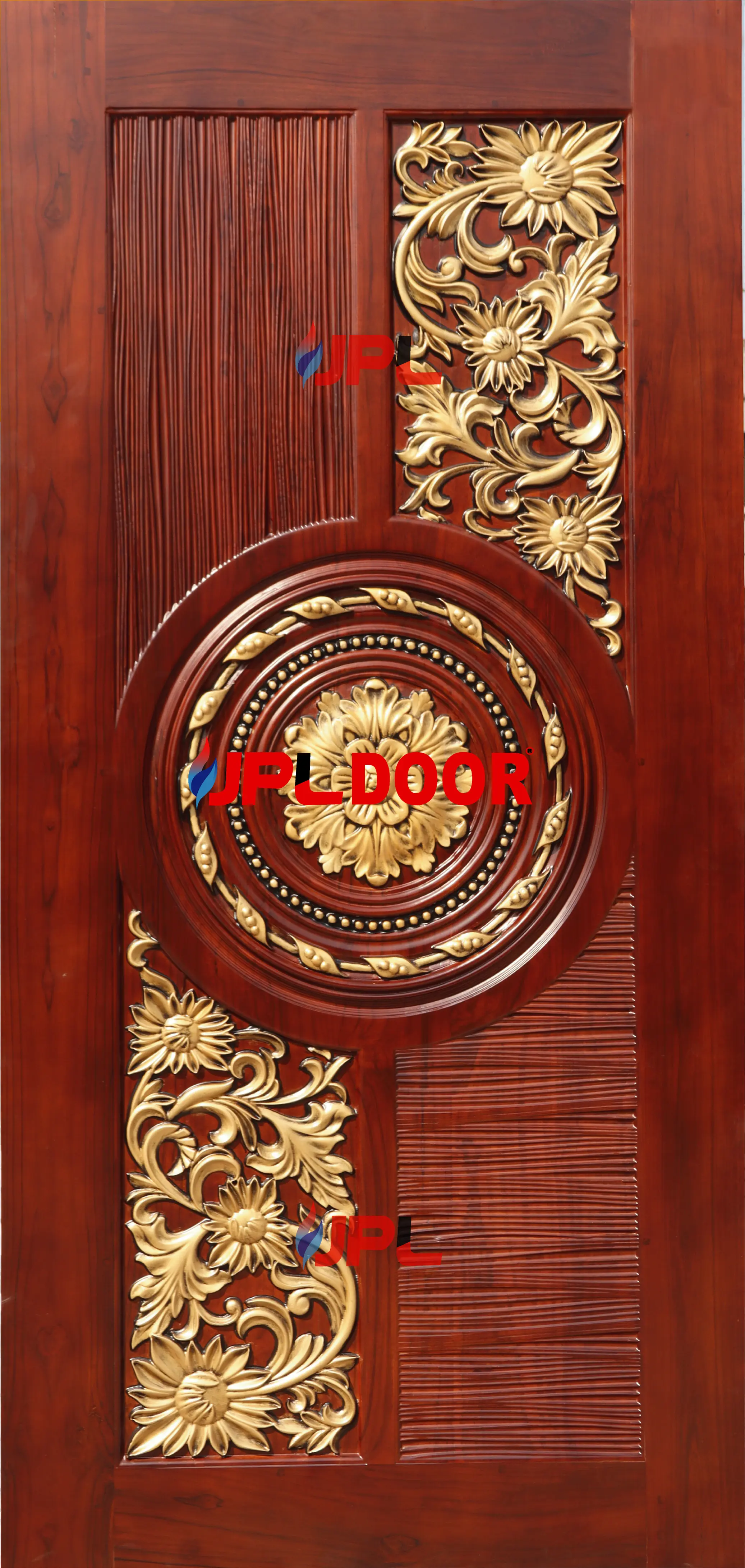 SOLID WOODEN DOOR SHUTTER JPL-WD-375